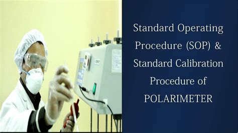 polarimeter standard operating procedure